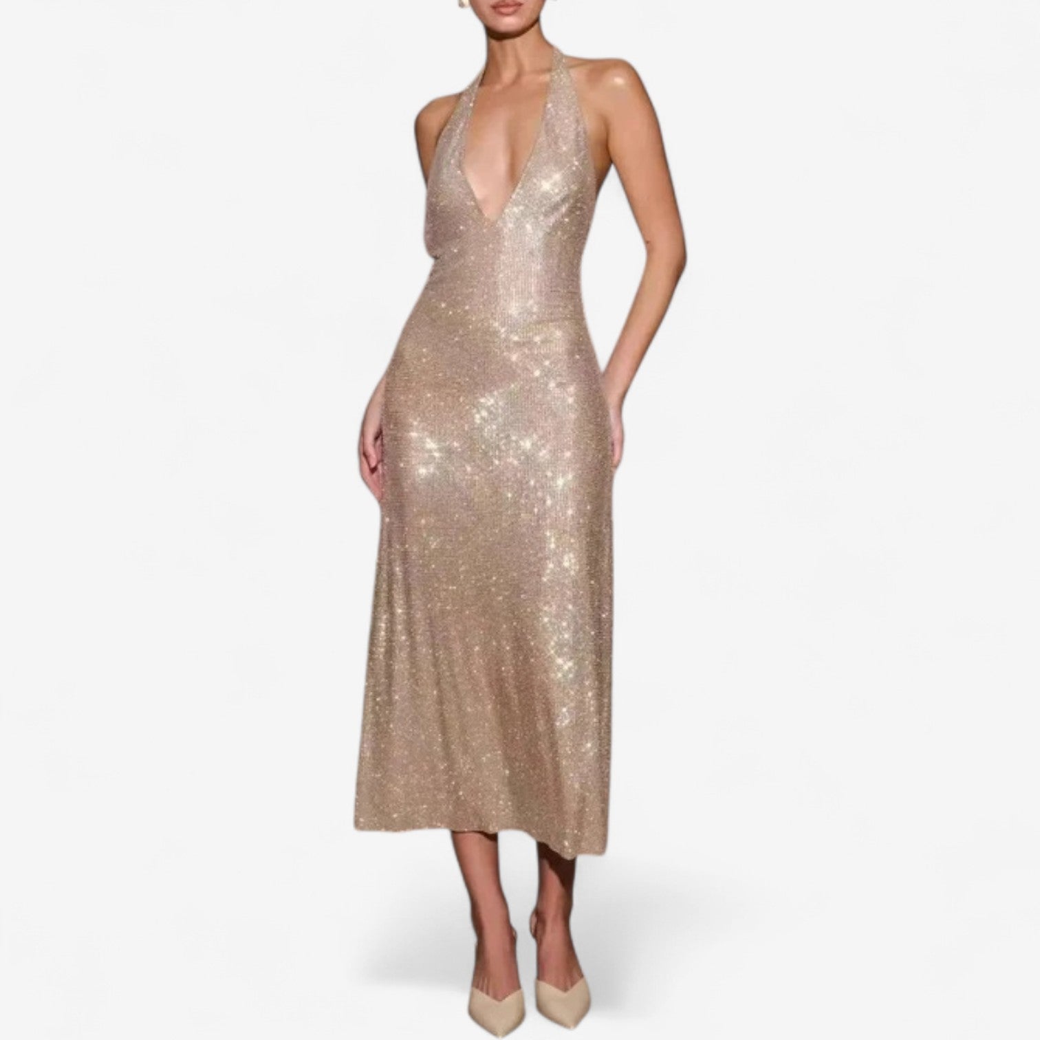Ischen™ Sequined Dress