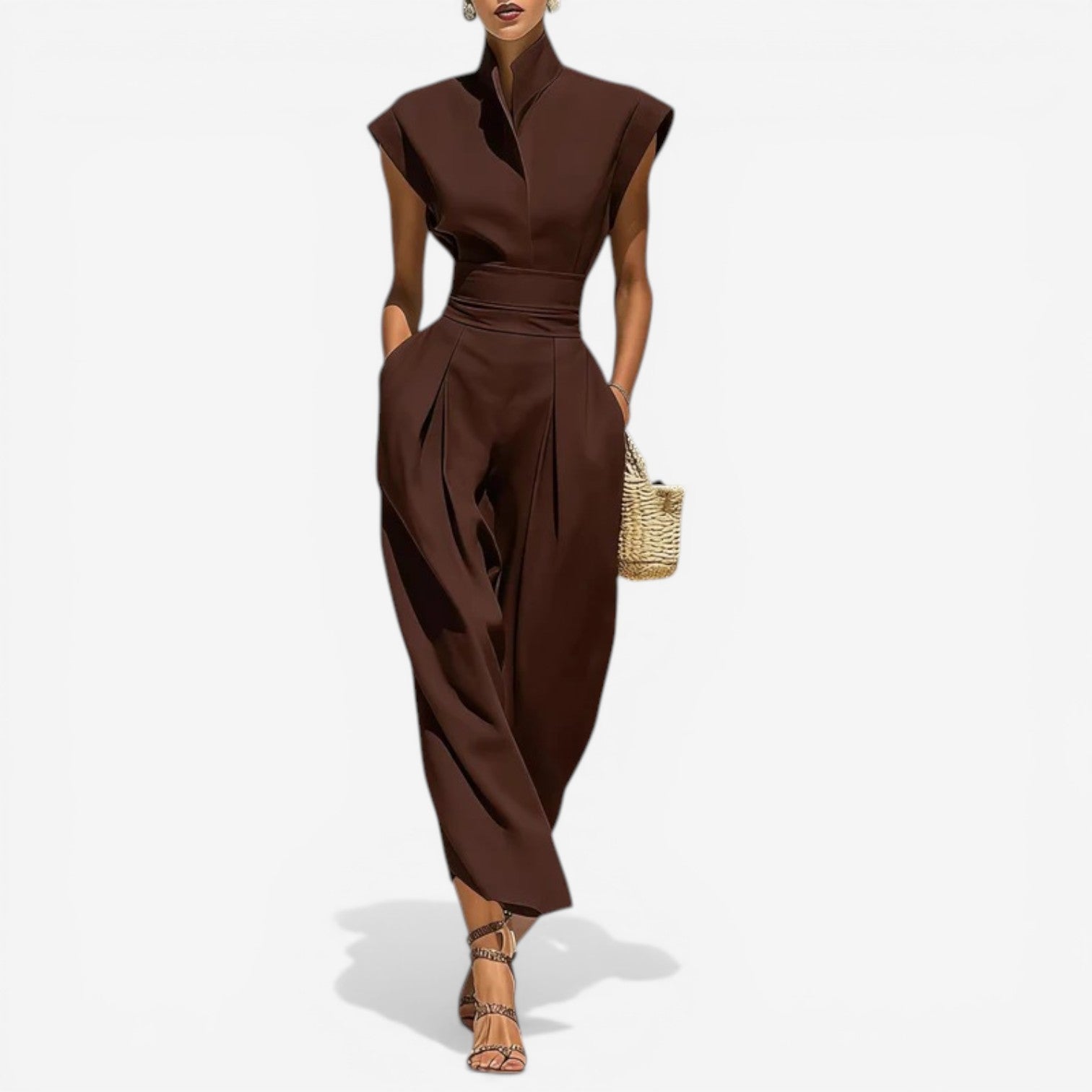 Addison™ High-neck jumpsuit