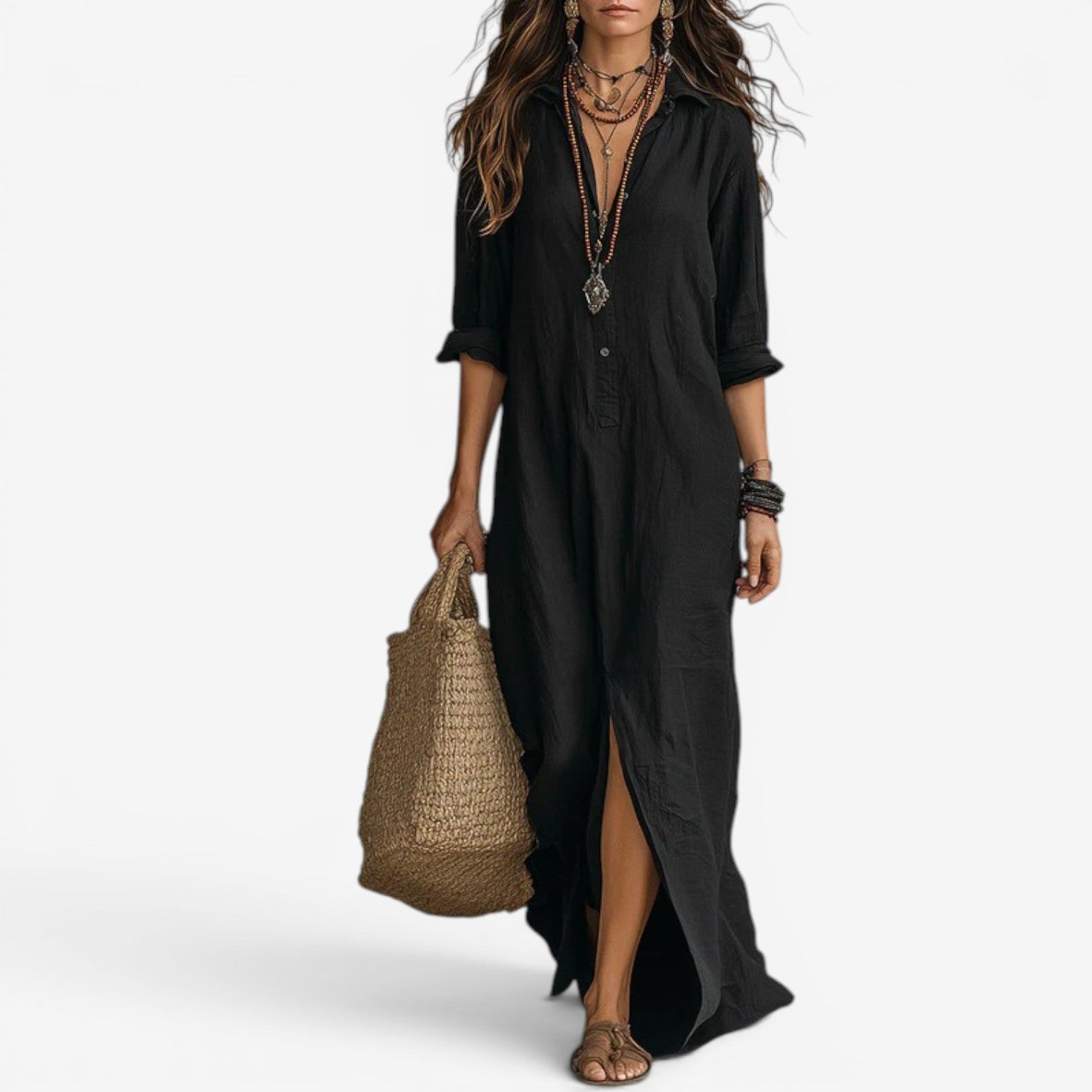 Amor™ Long shirt dress