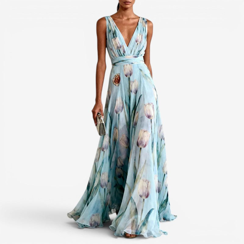 Sue™ Long floral dress