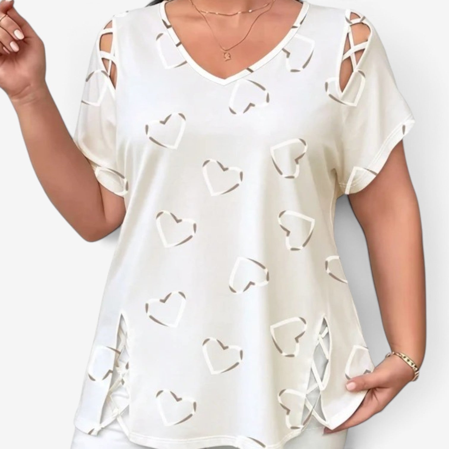 Jollie™ Heart print top