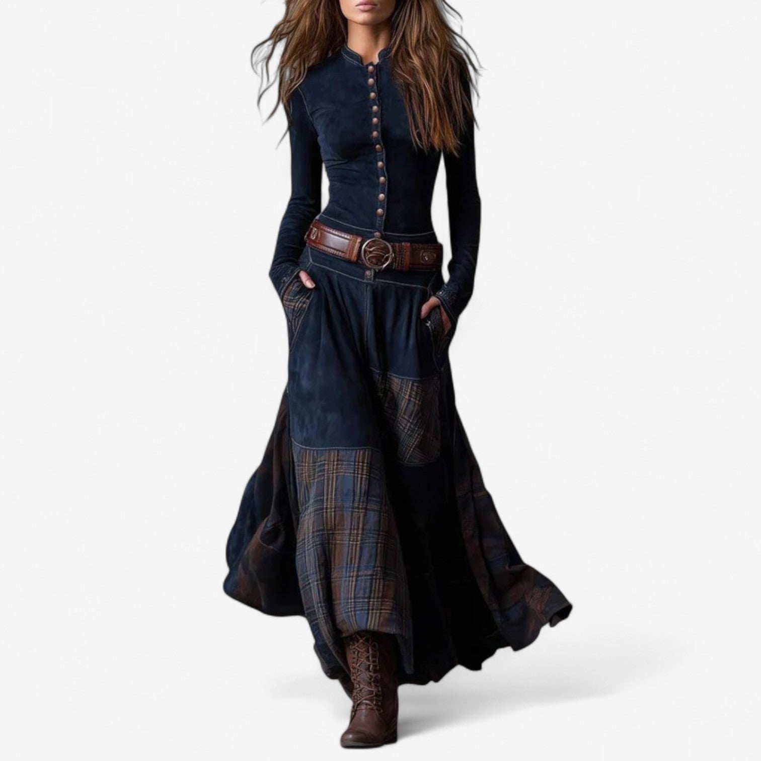 Garnier™ Suede Dress