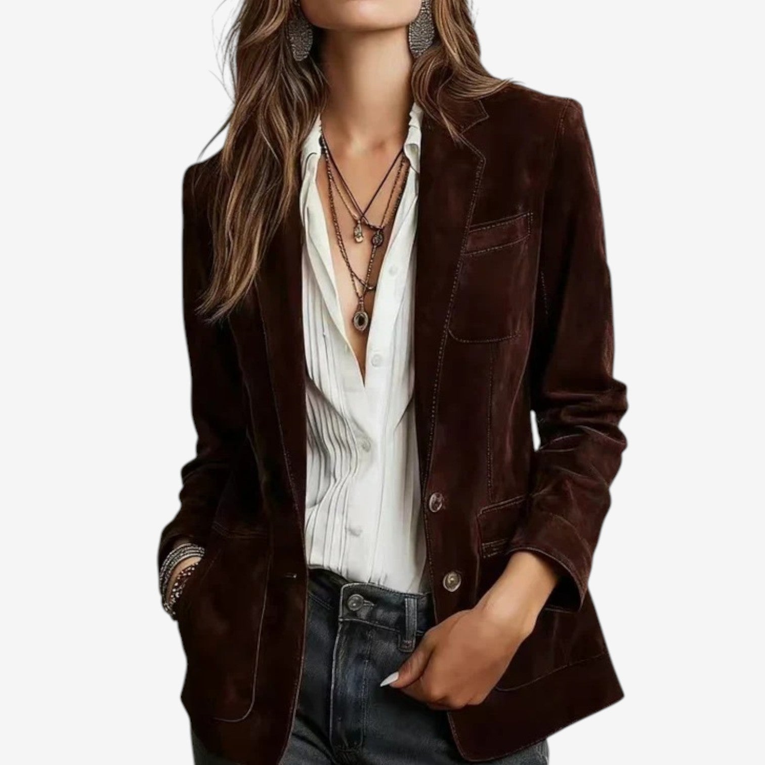 Miruna™ Suede Jacket