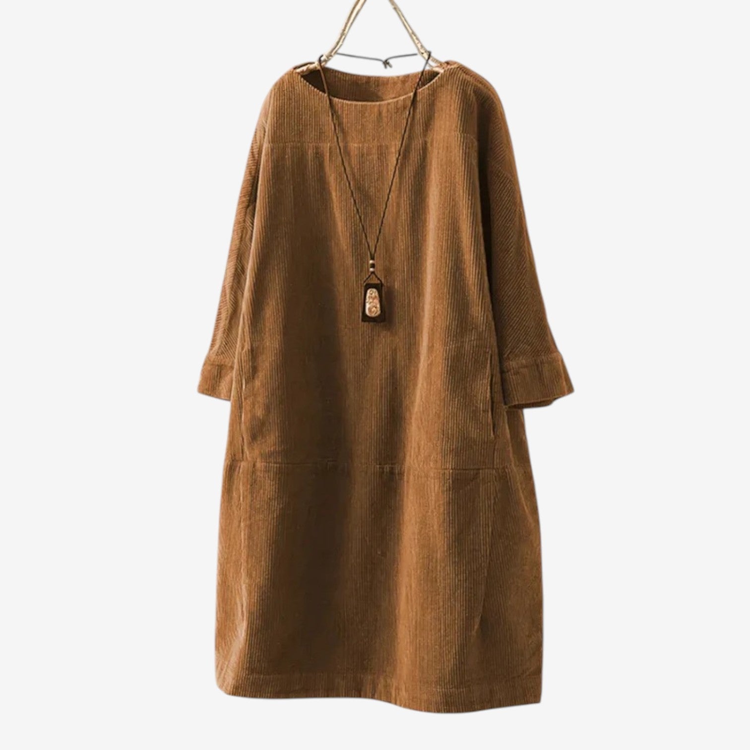 Quiblier™ Corduroy Dress