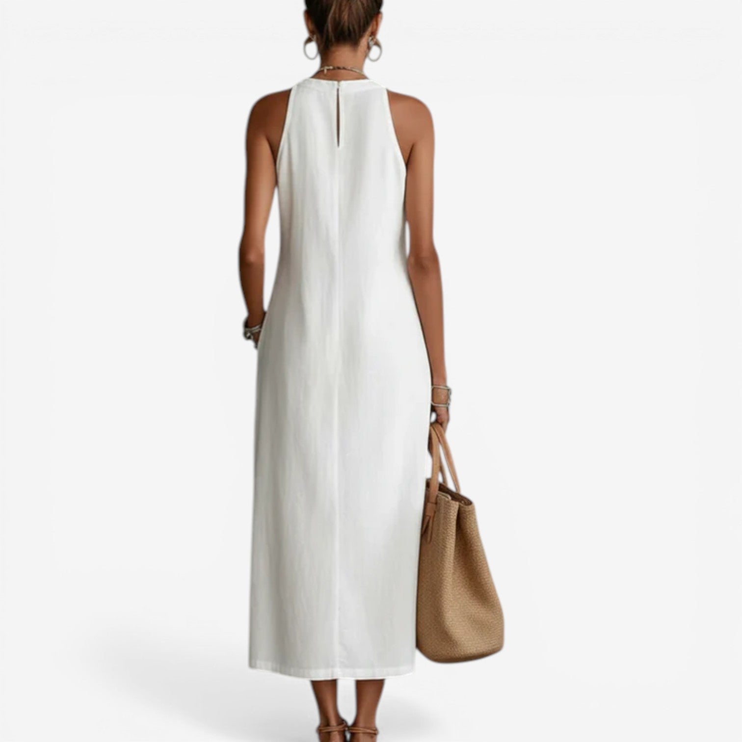 Althea™ Minimalist Midi Dress