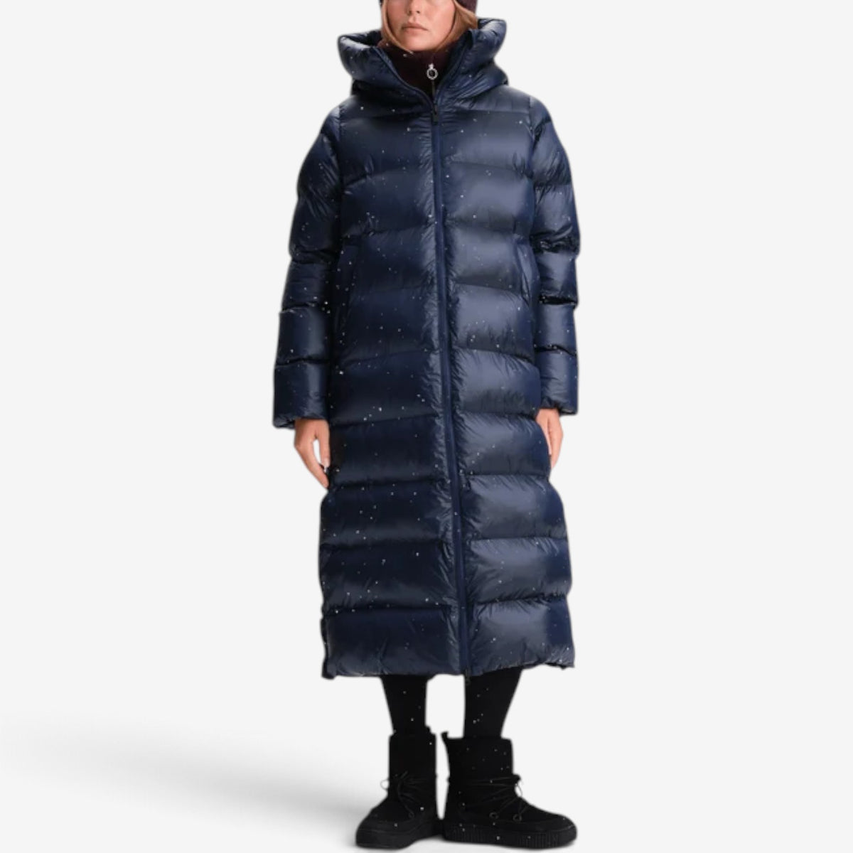 Ingrid™ Longline Hooded Puffer Coat