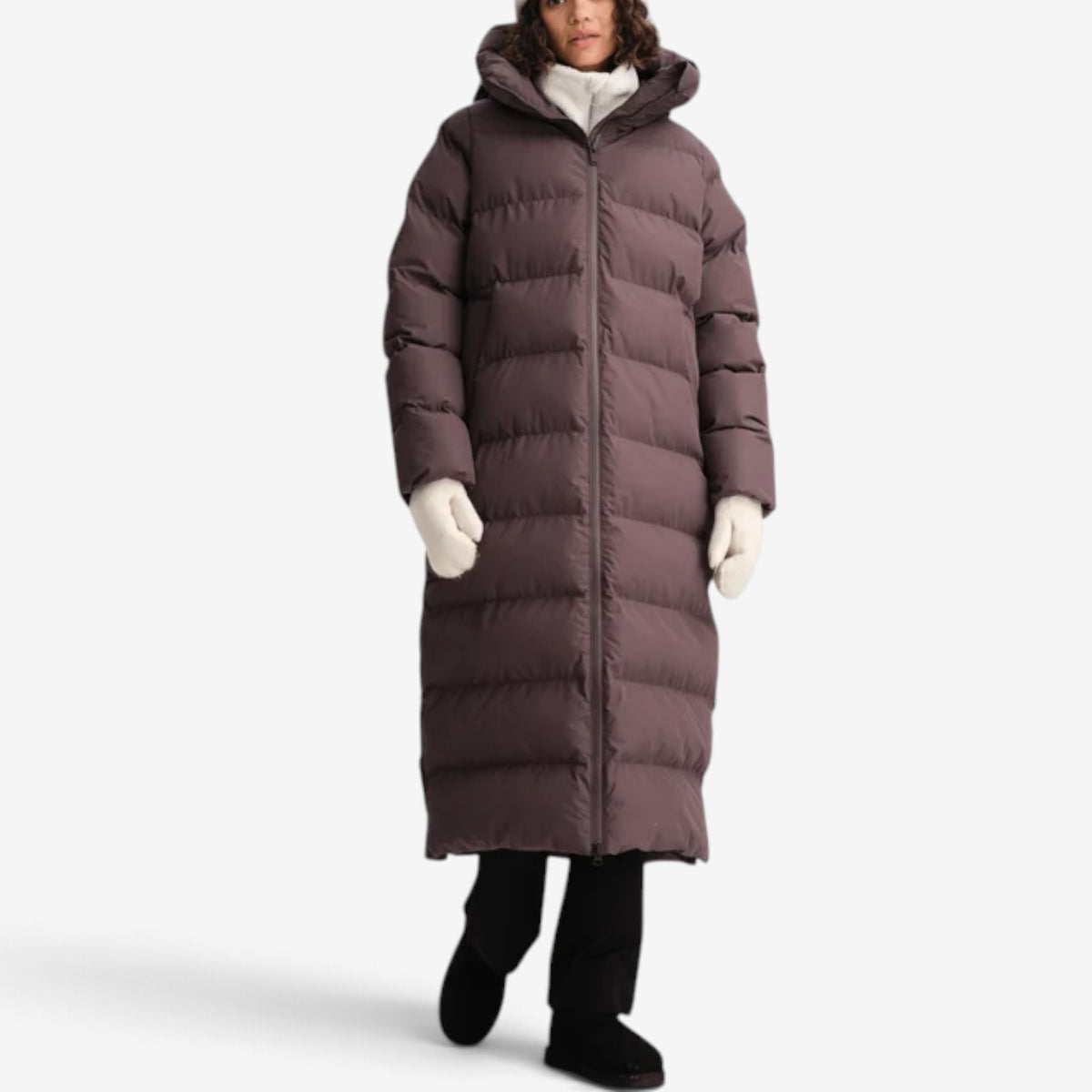 Ingrid™ Longline Hooded Puffer Coat