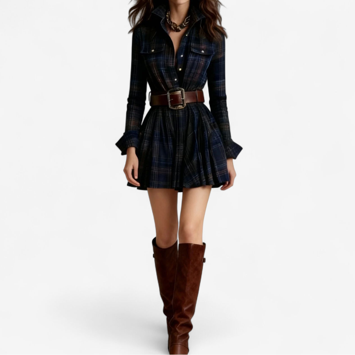 Paule™ Tartan Dress