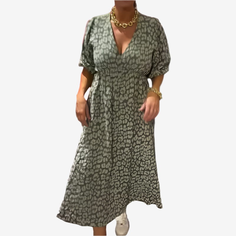 Rosetta™ Leopard print dress