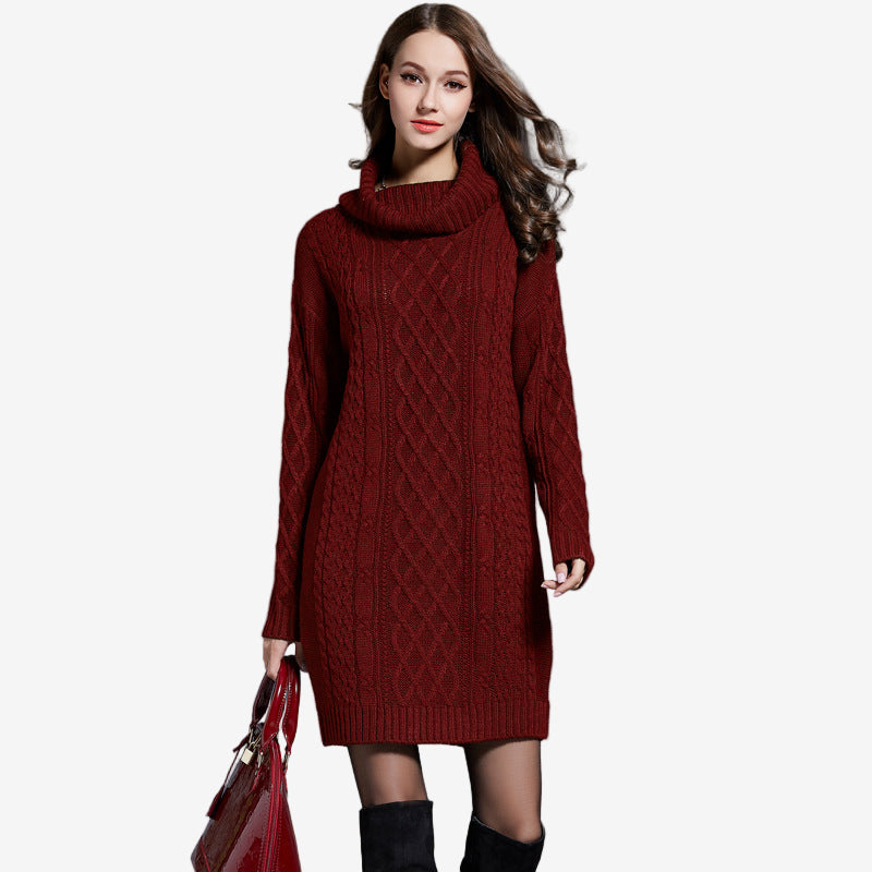 Amira™ Turtleneck Sweater Dress
