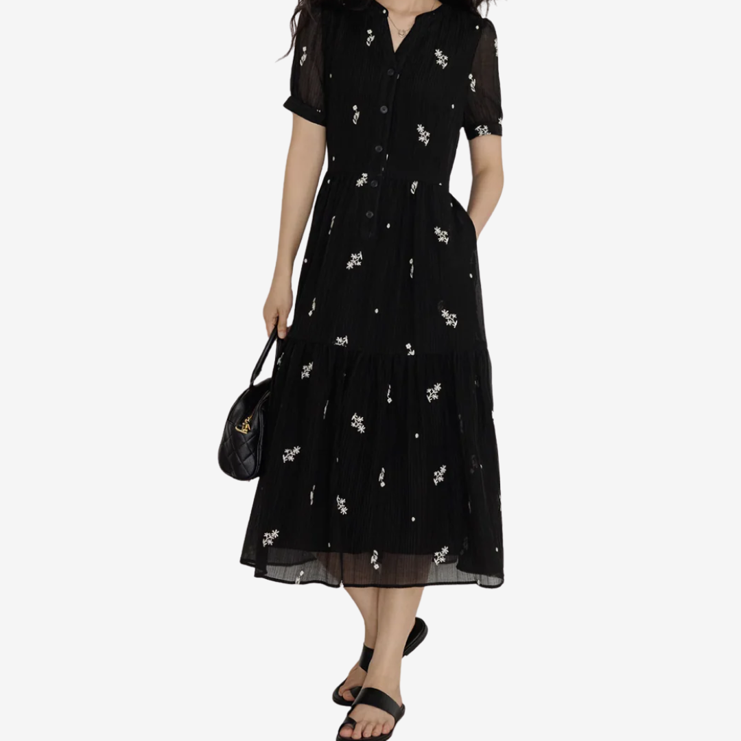 Mélania™ Black Flower