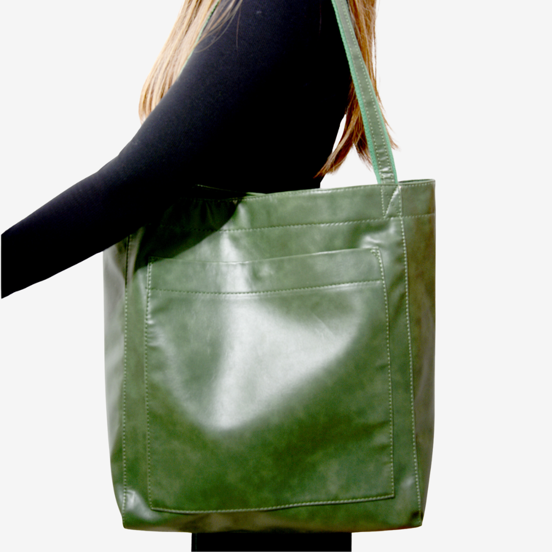 Evelyne™ Vintage Leather Tote Bag