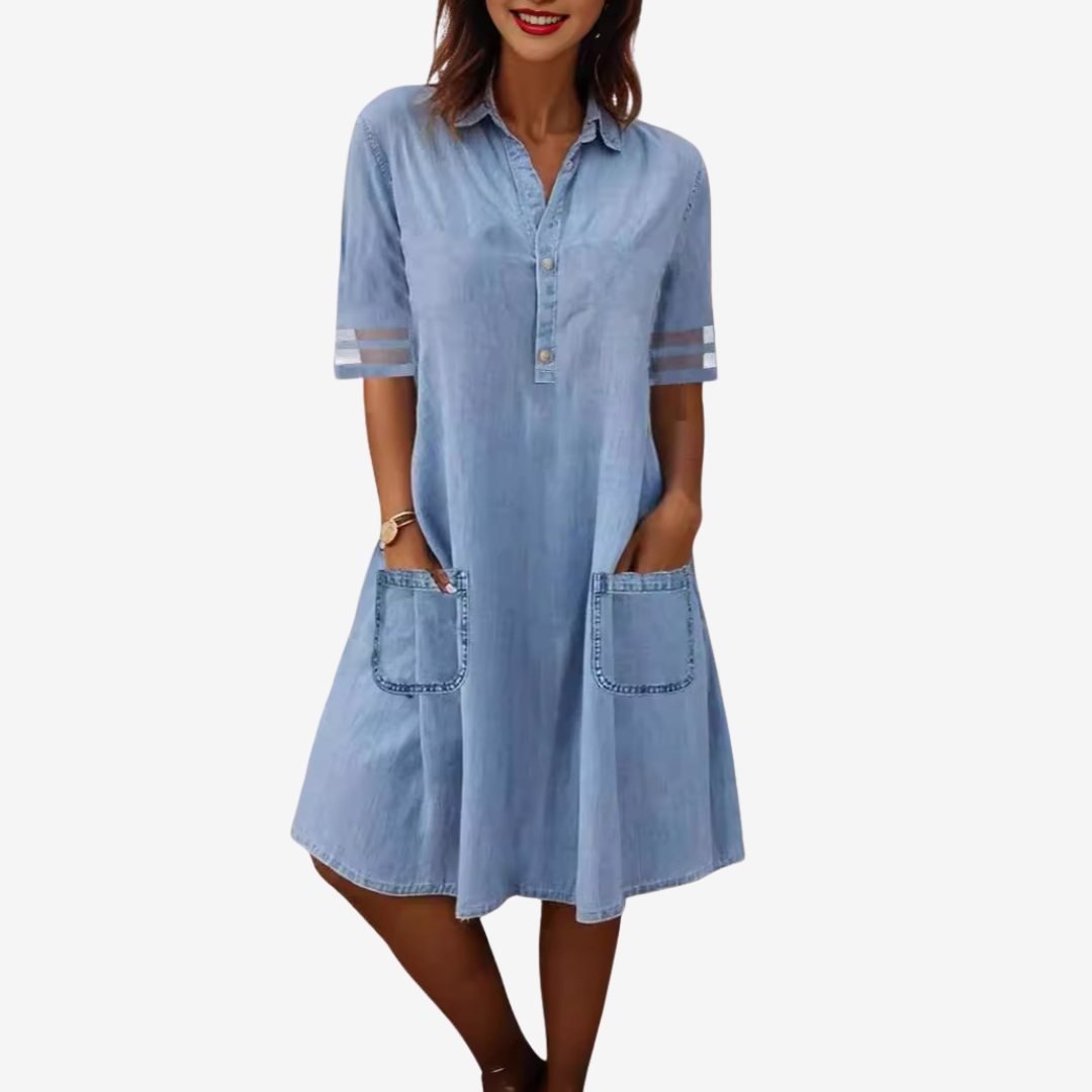 Ysée™ Casual Indigo Dress