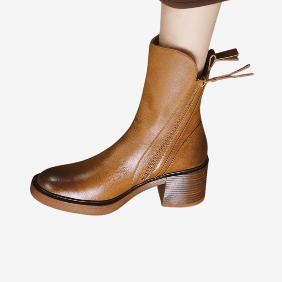 Calista™ Block-Heel Zip