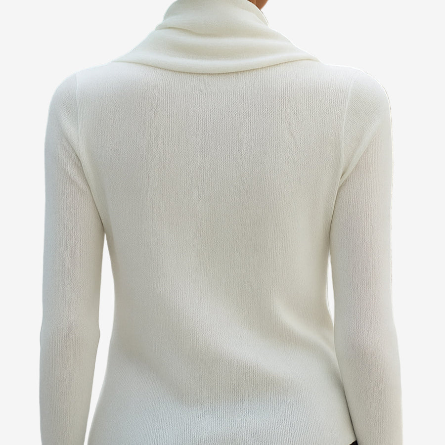 Patricia™ Draped Collar Sweater