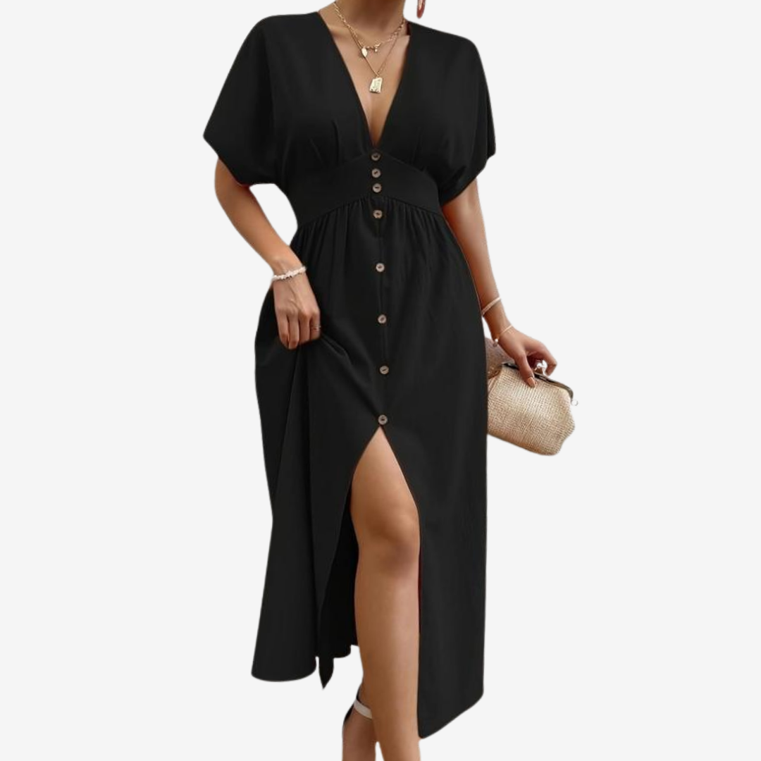 Serena™ Elegant Slit Dress