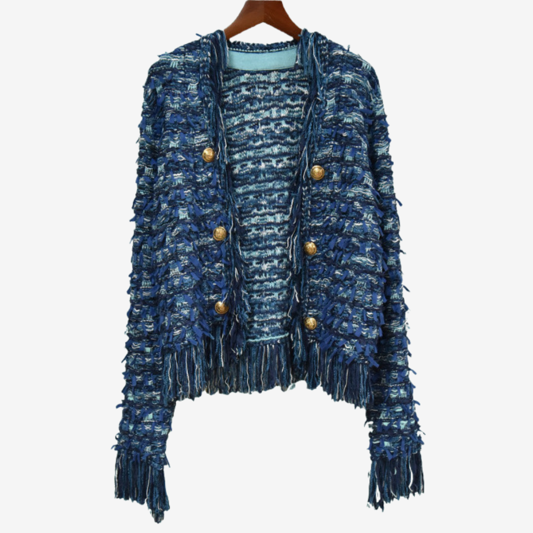 Maryvonne™ Chic Fringe Jacket