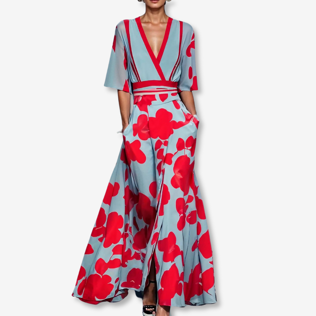 Éléonore™ Maxi Fluid V-Neck