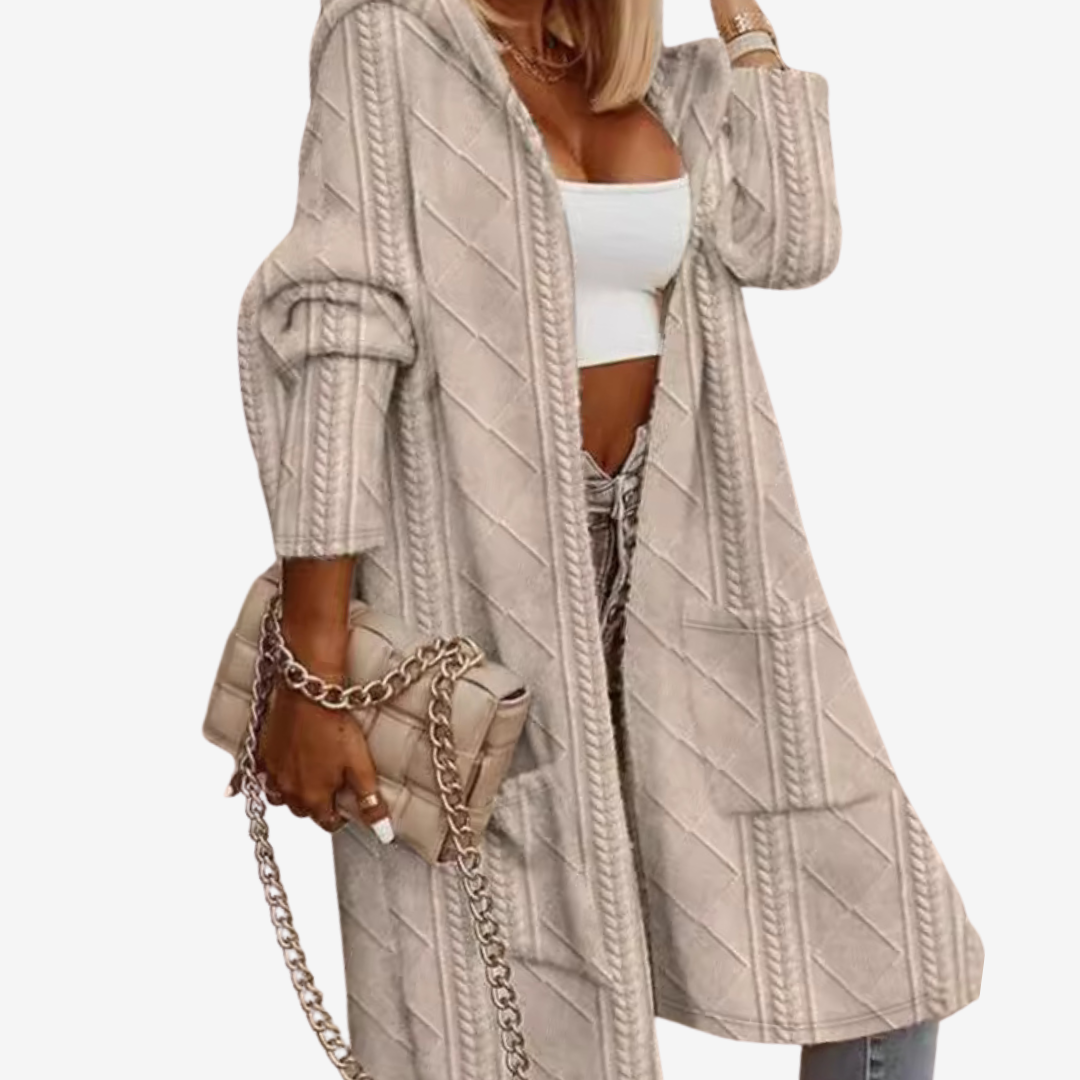Janice™ Long Knitted Cardigan