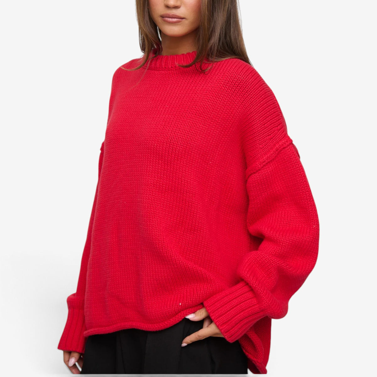 Lucille™ Relaxed Ribbed Pullover