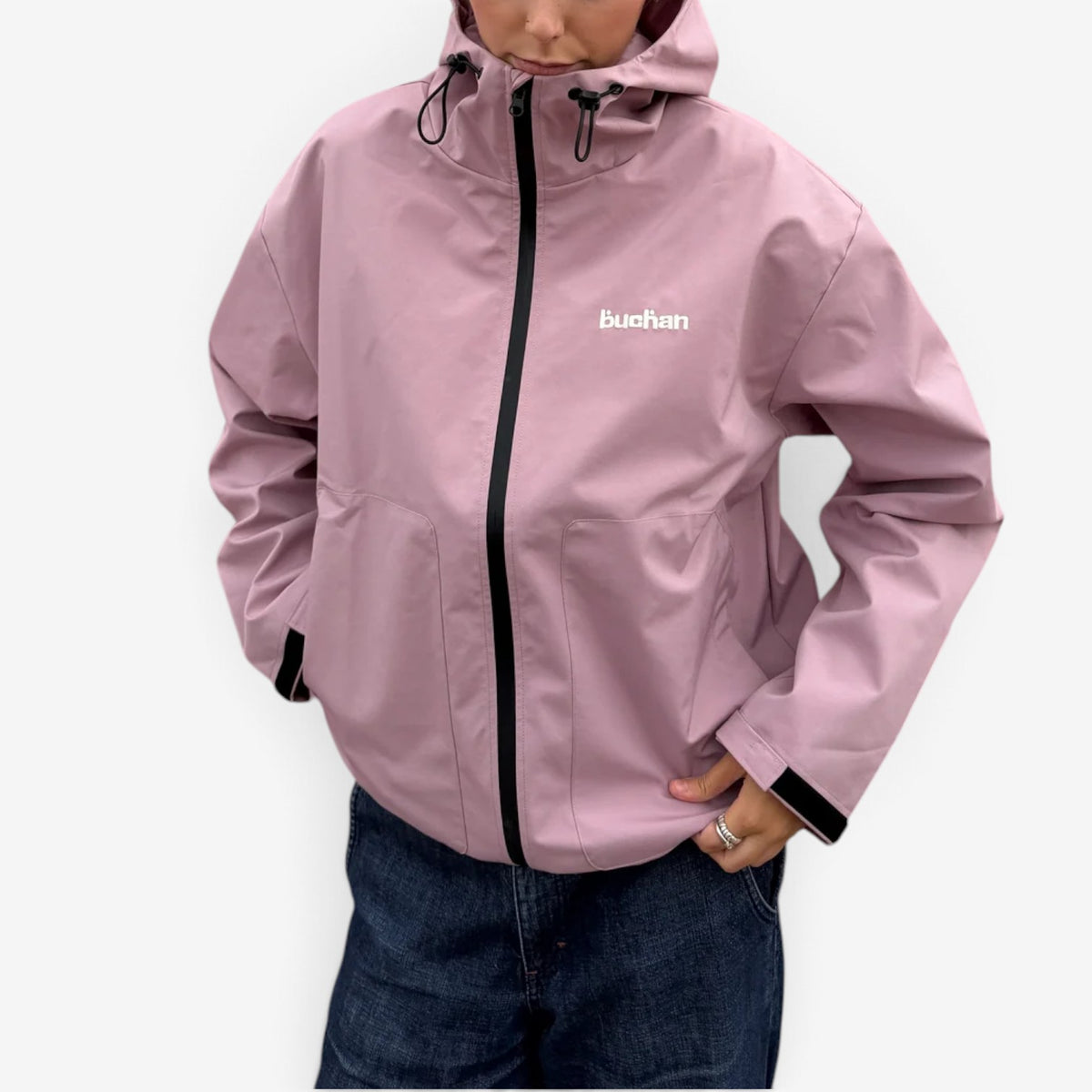 Josephine™ Leopard-Print Hooded Windbreaker