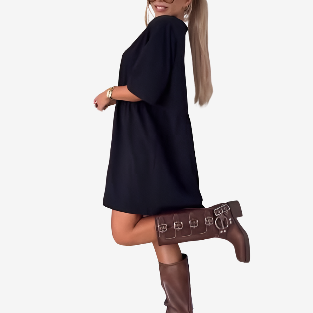 Meli™ Short-Sleeve Midi