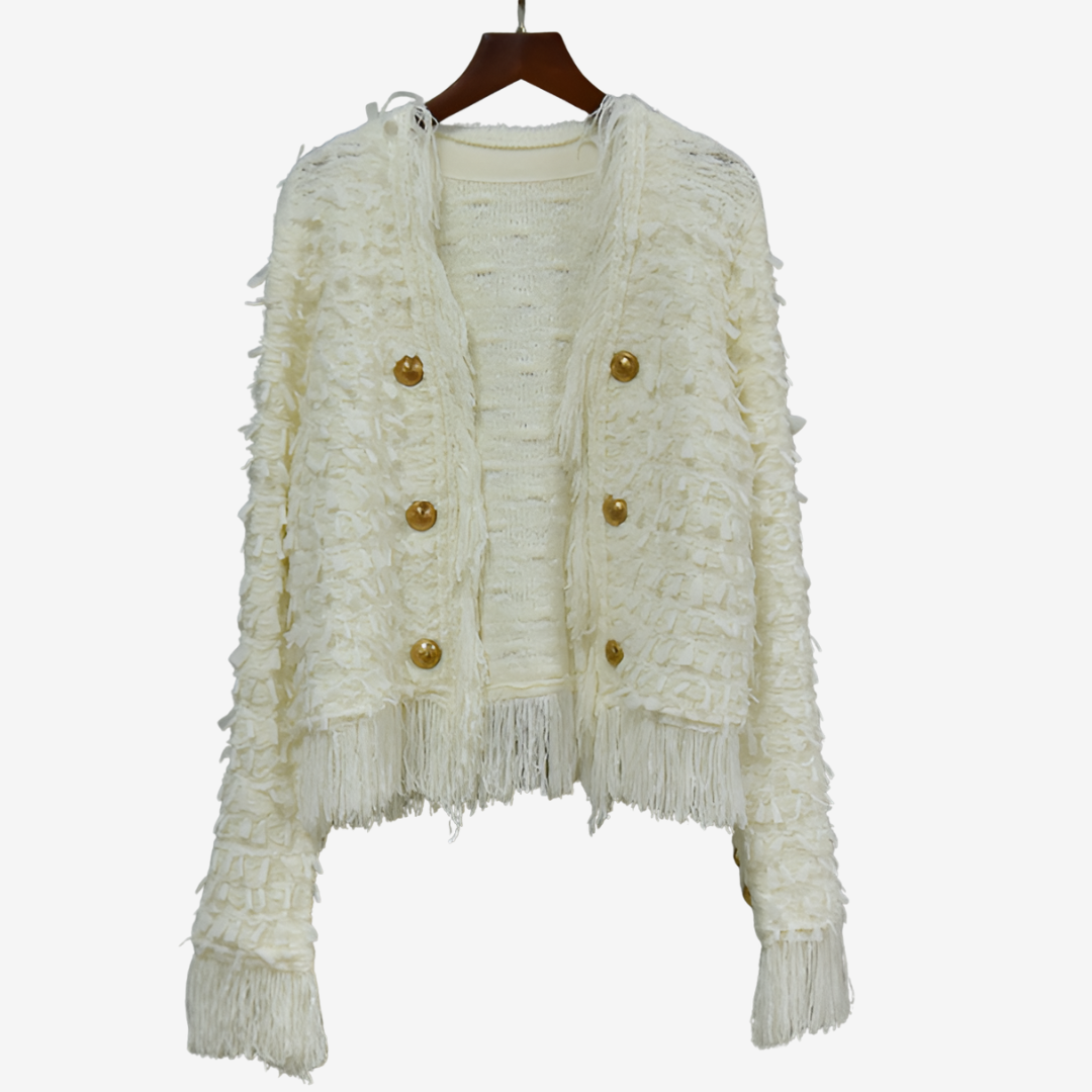 Maryvonne™ Chic Fringe Jacket