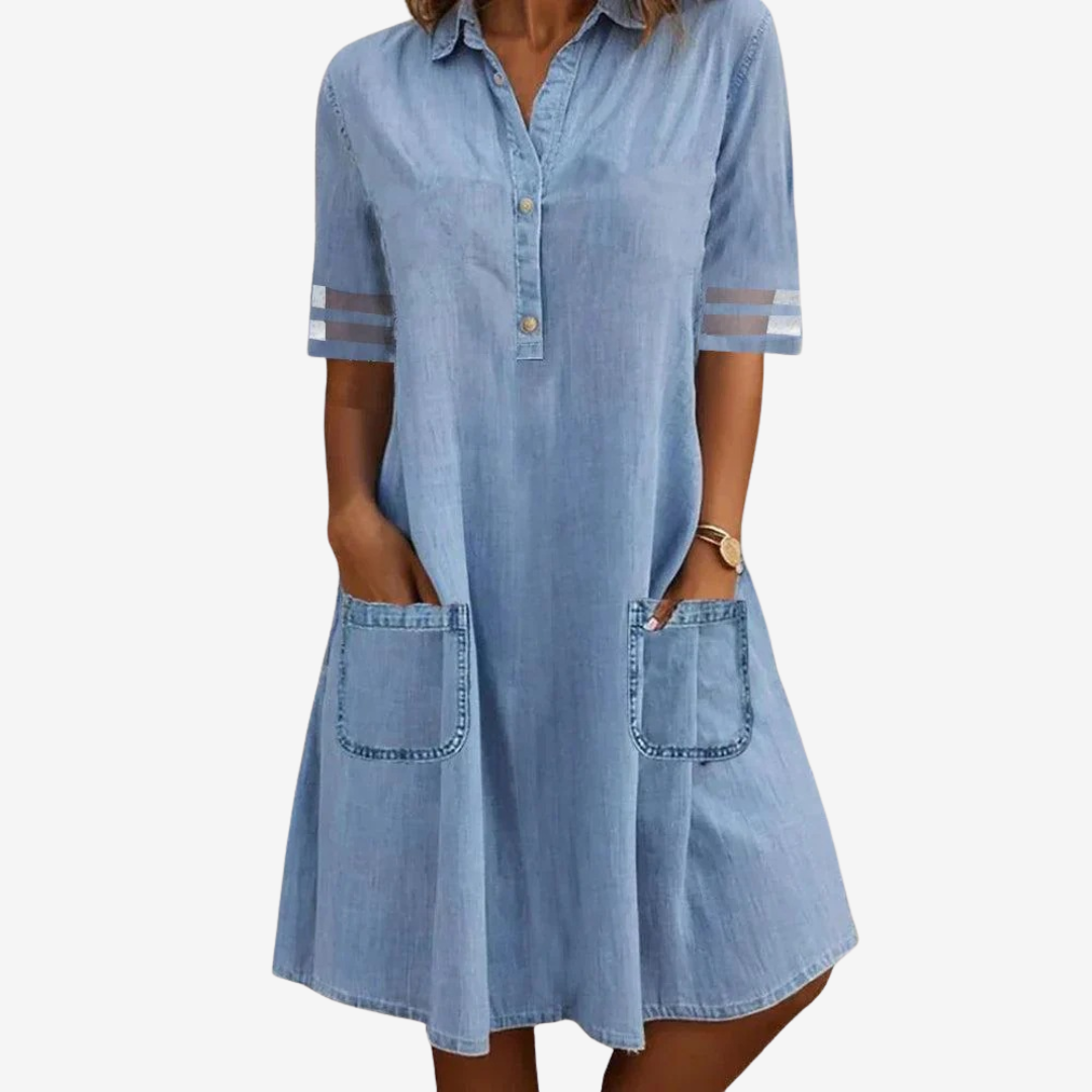 Ysée™ Casual Indigo Dress