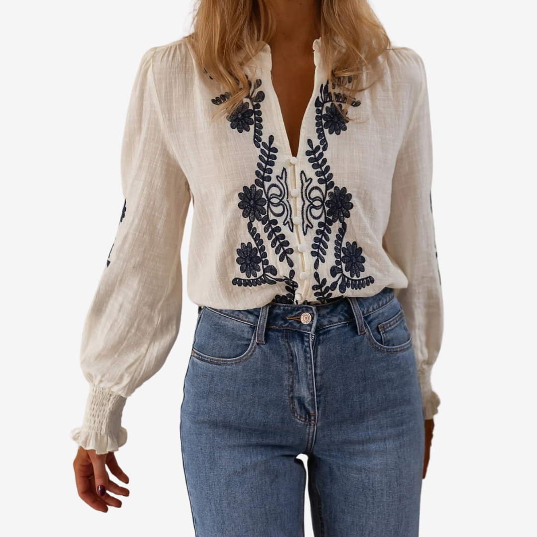 Isaure™ Embroidered Top