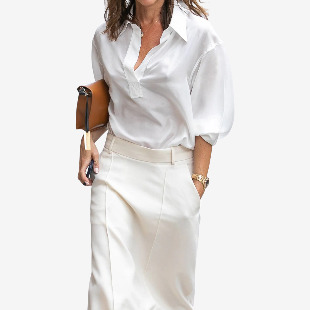 Irina™ Pleated Maxi Skirt