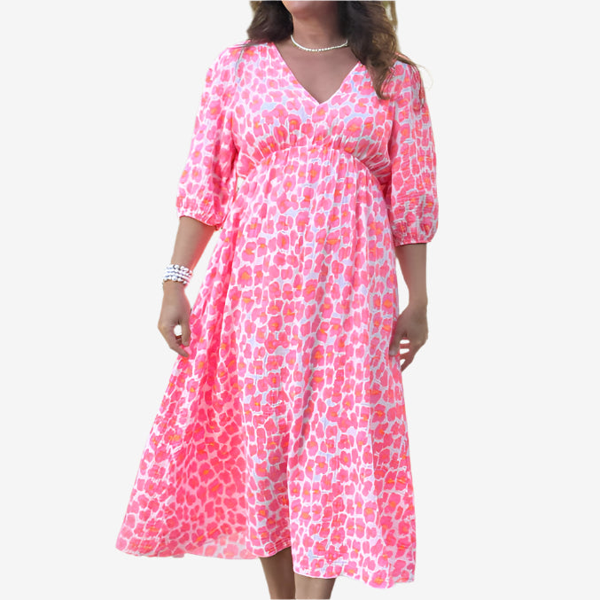 Rosetta™ Leopard print dress