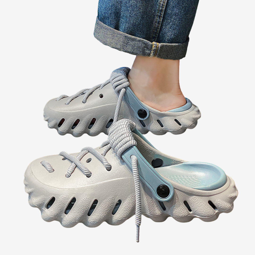 Amarine™ Trendy Lace-Up Clogs
