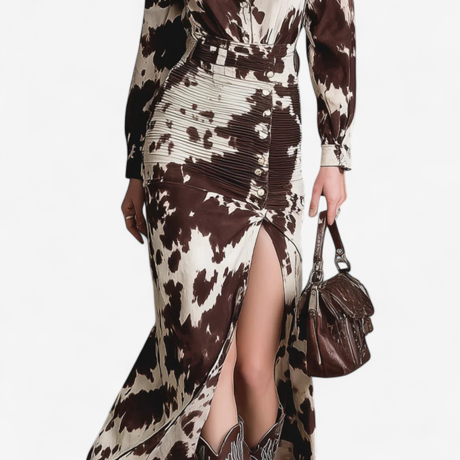 Dolores™ Elegant Printed Dress