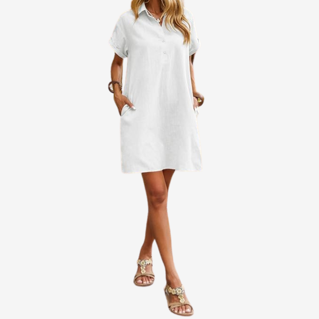 Sidonie™ Lightweight Linen Dress