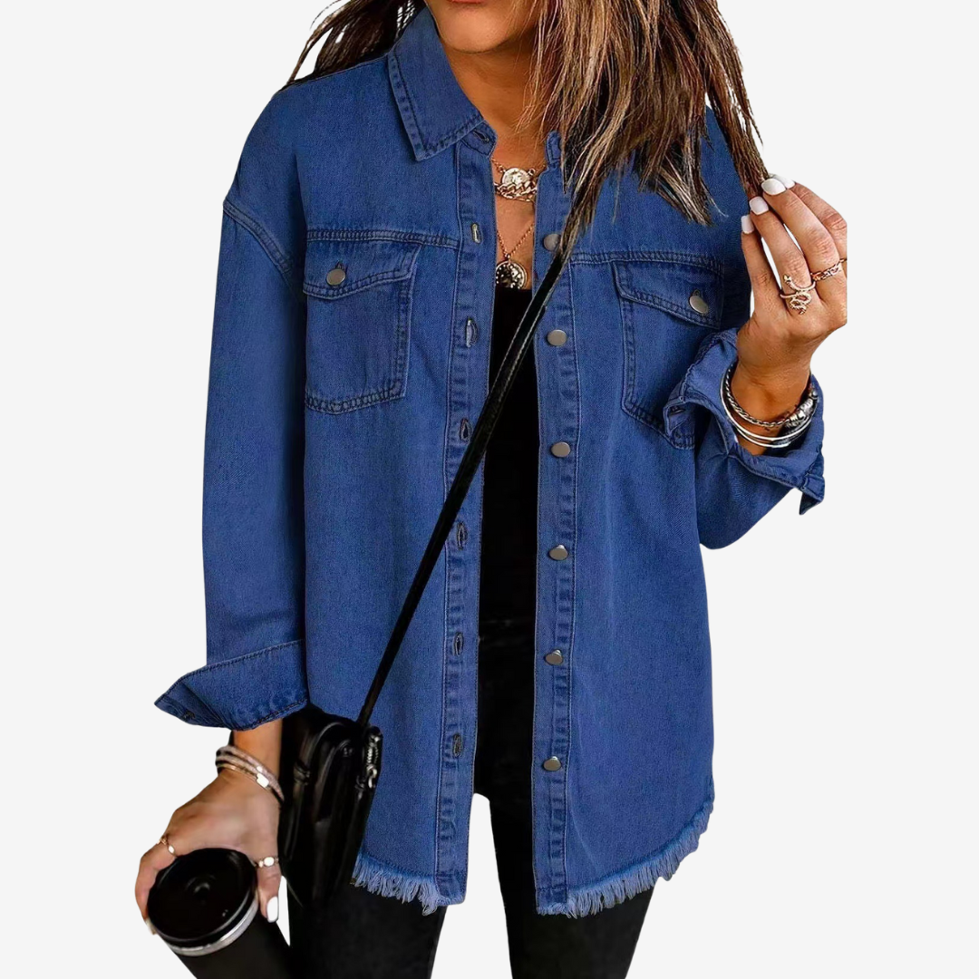 Lucille™ Oversized Denim Jacket