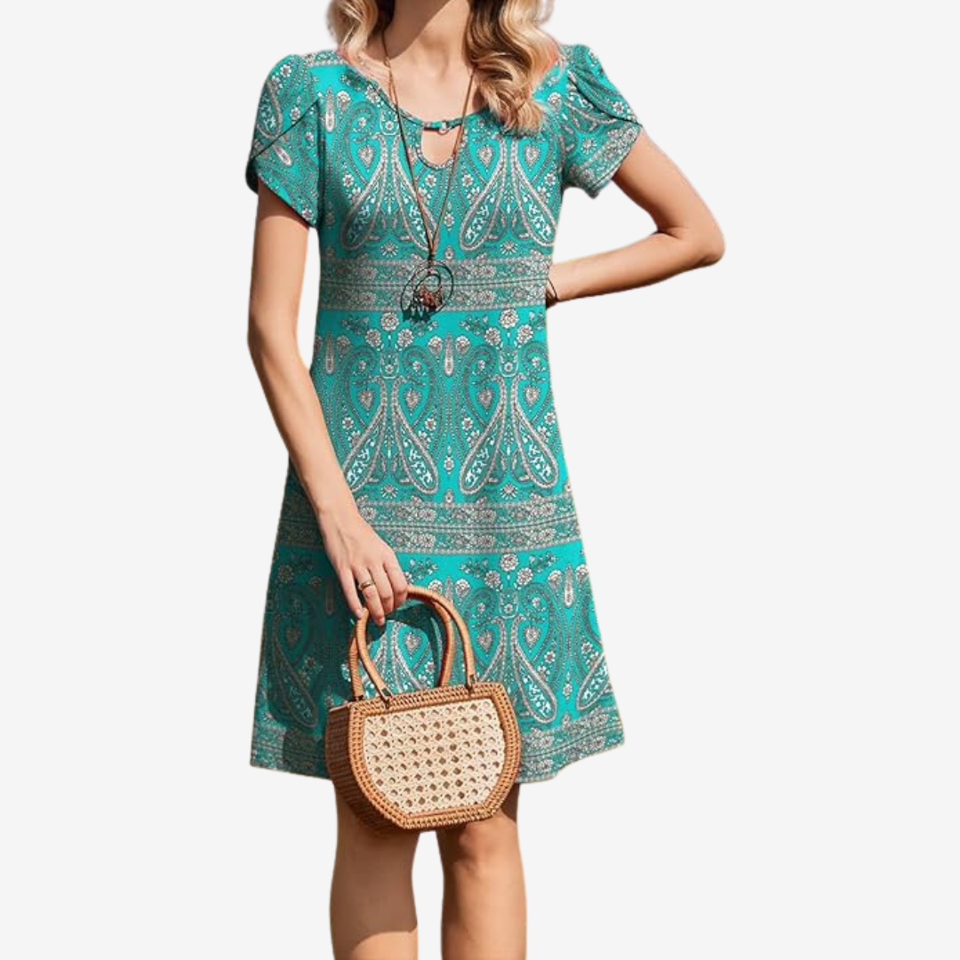 Faustine™ Casual Short Dress