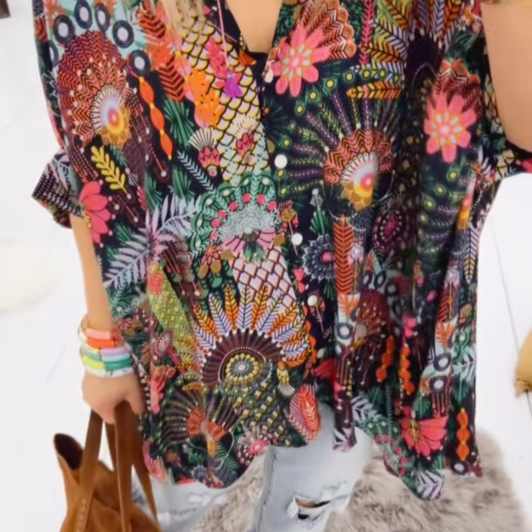 Fabiola™ Patchwork Shirt