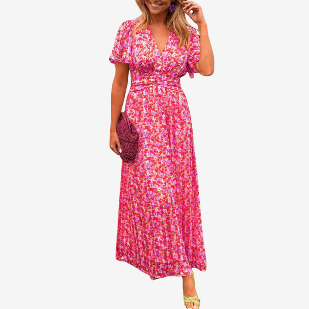Lucie™ Sunset Bloom Dress
