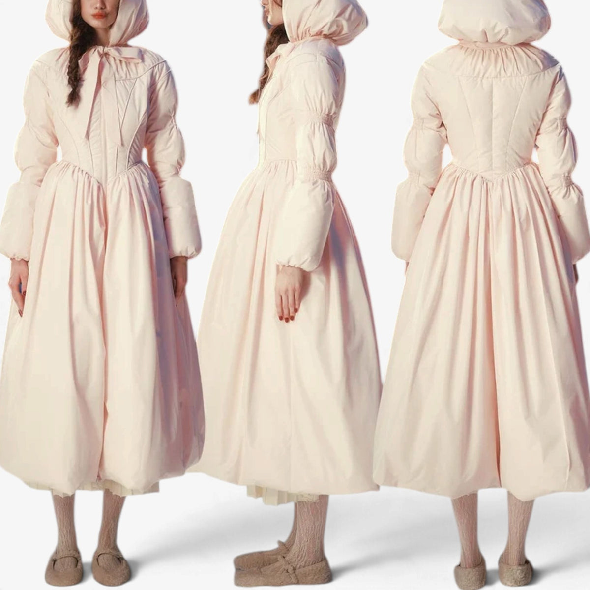 Ravenna™ Gothic Hooded Maxi Dress