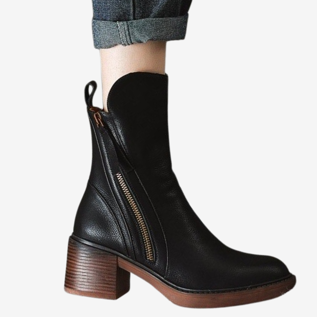 Calista™ Block-Heel Zip