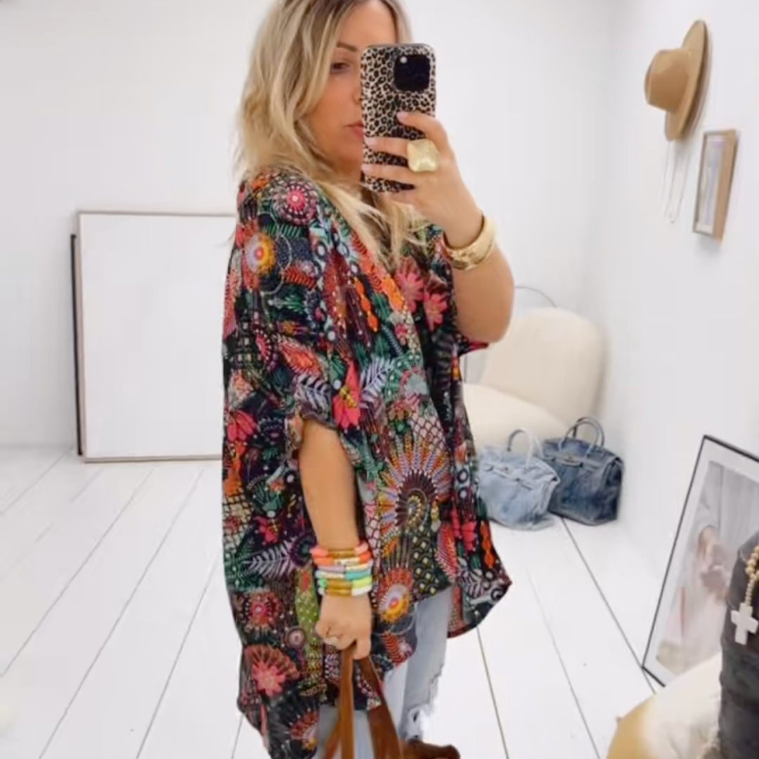 Fabiola™ Patchwork Shirt