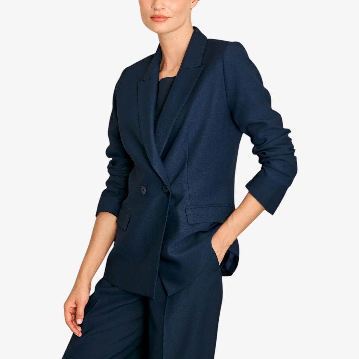 Olivia™ Double-Breasted Tailored Blazer