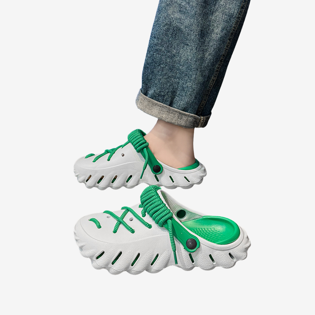 Amarine™ Trendy Lace-Up Clogs