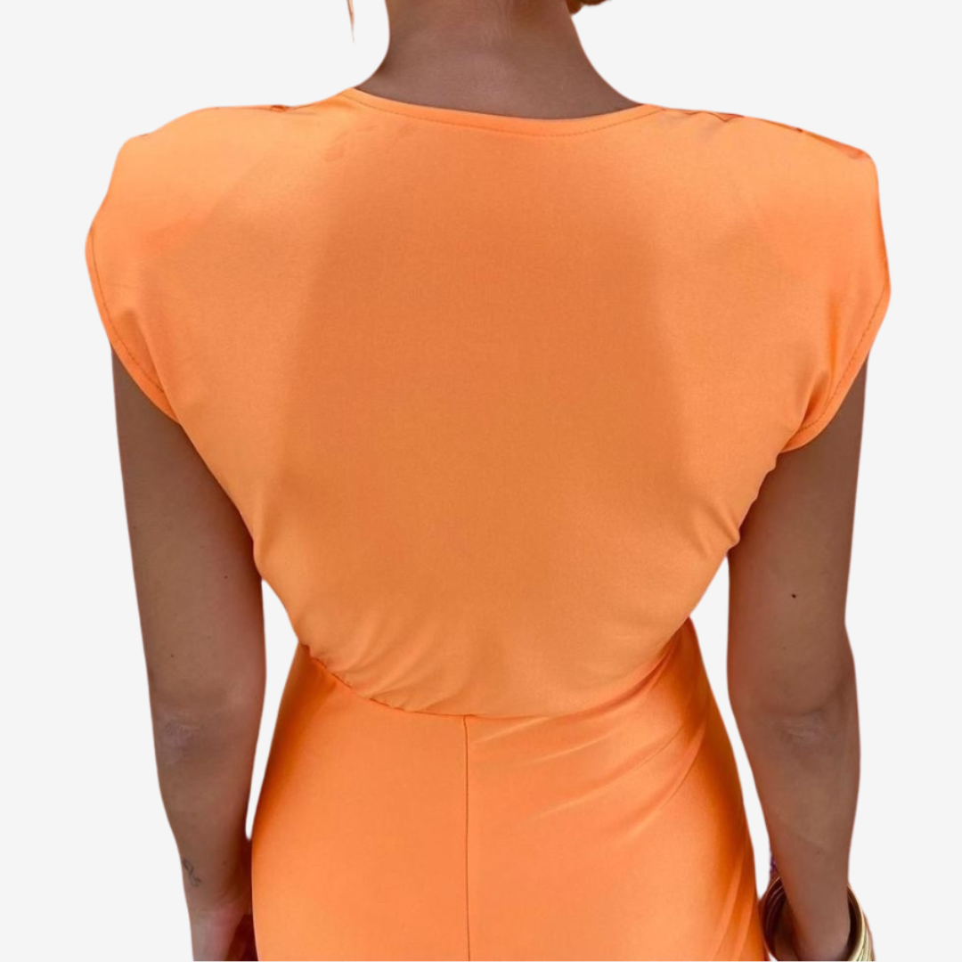 Assia™ Draped Midi Dress