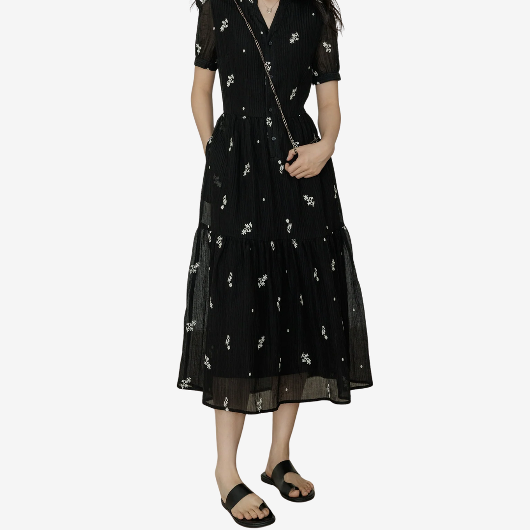 Mélania™ Black Flower