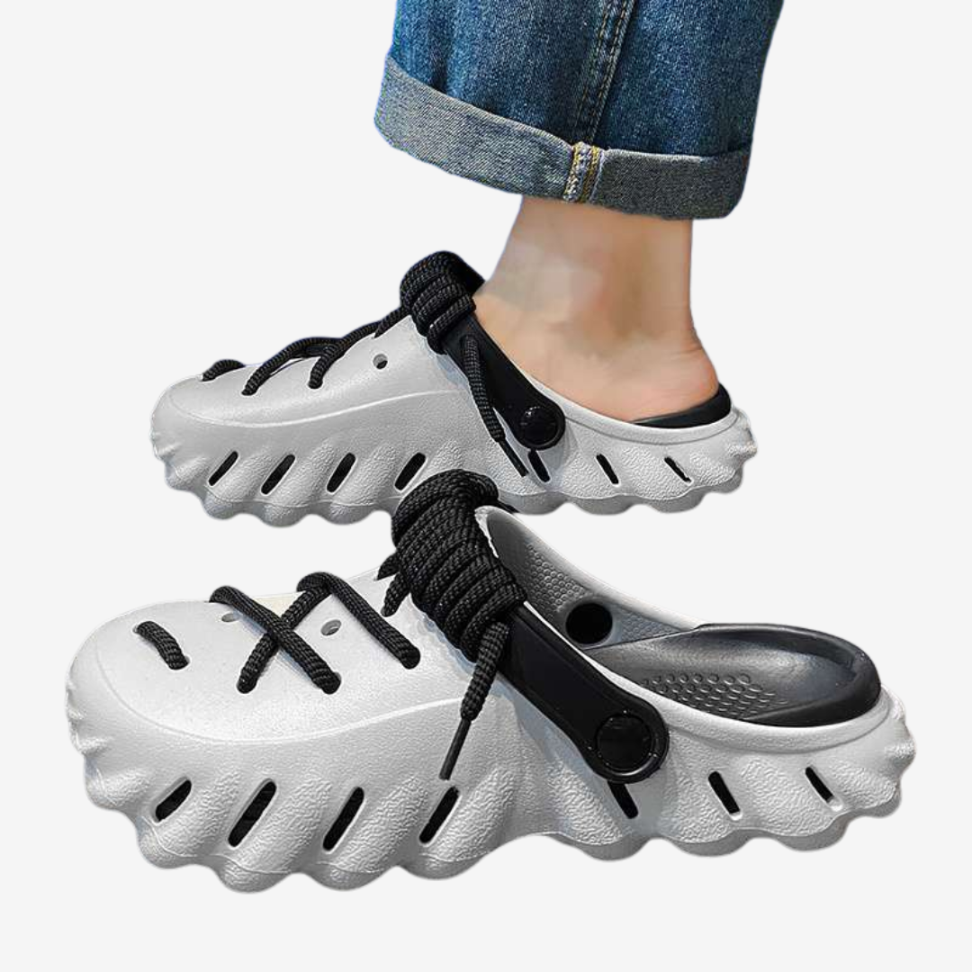 Amarine™ Trendy Lace-Up Clogs