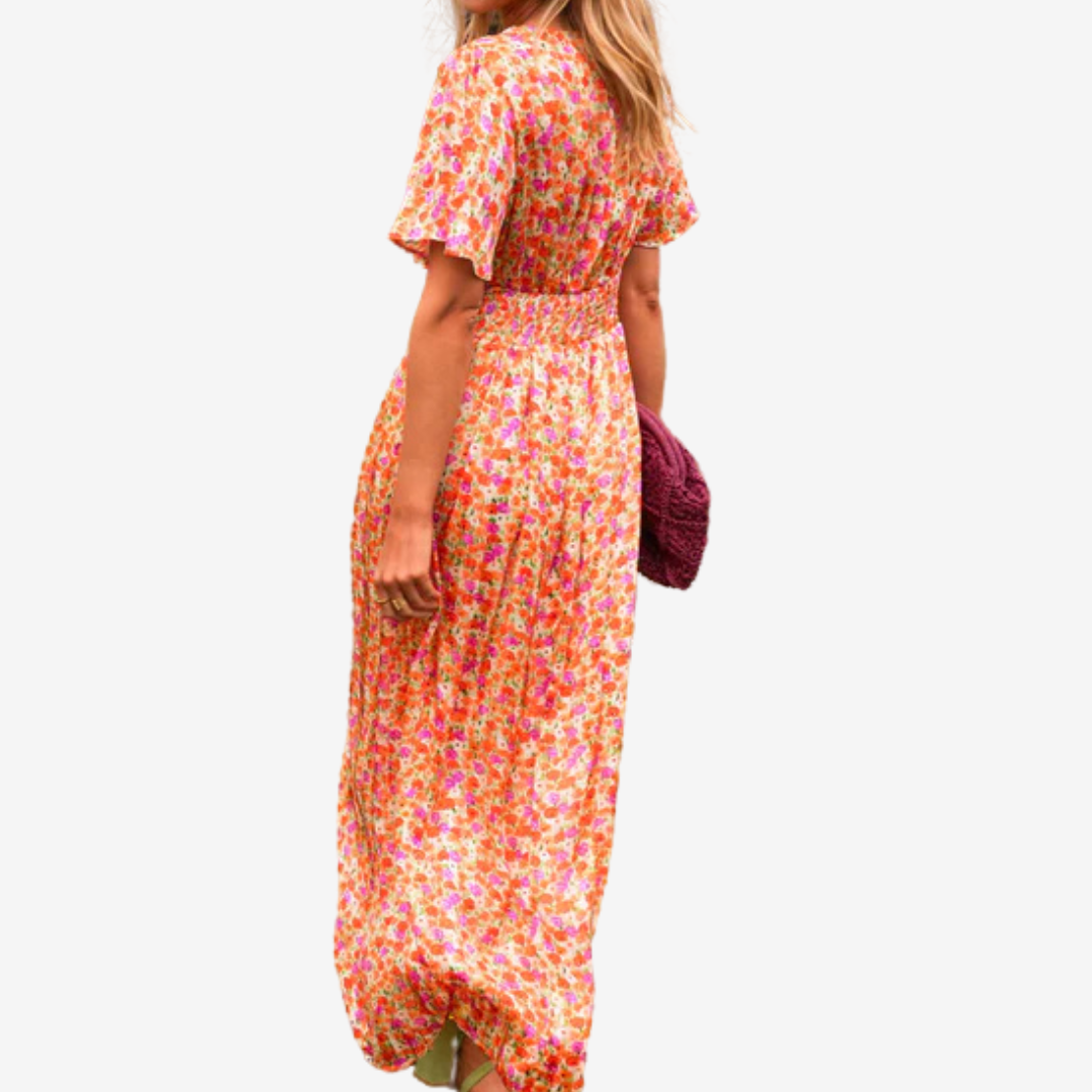 Lucie™ Sunset Bloom Dress
