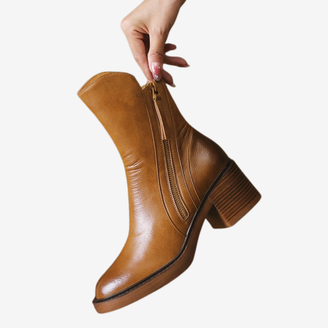 Calista™ Block-Heel Zip