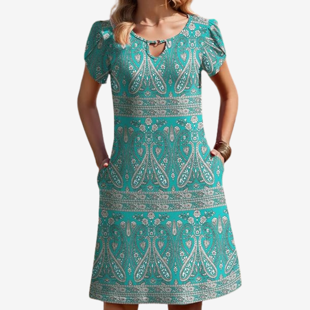 Faustine™ Casual Short Dress