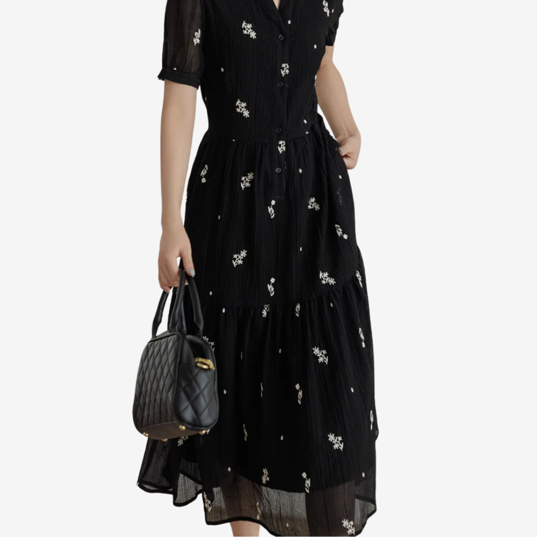 Mélania™ Black Flower